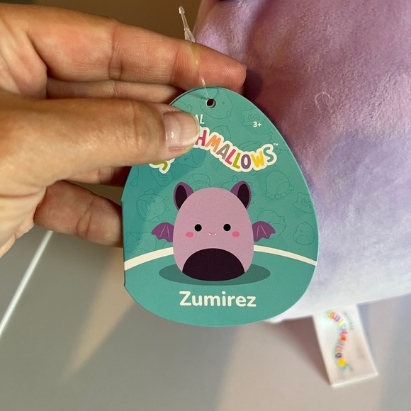 Zumirez the Bat Squishmallow 8” - Picture 3 of 4